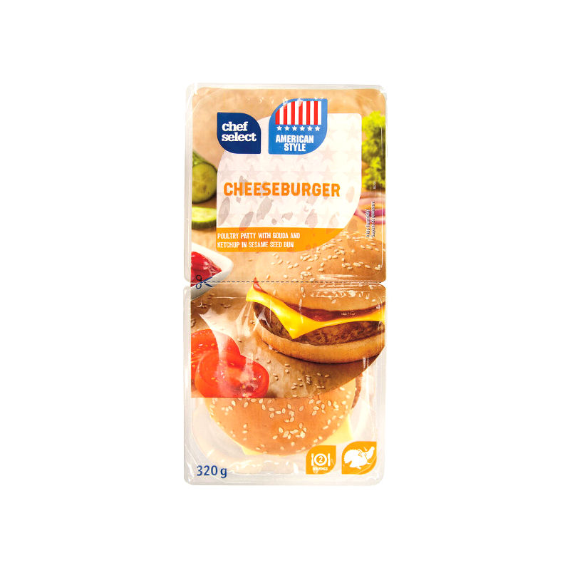 – poultry Select Fresh Chef Cheeseburger Meal